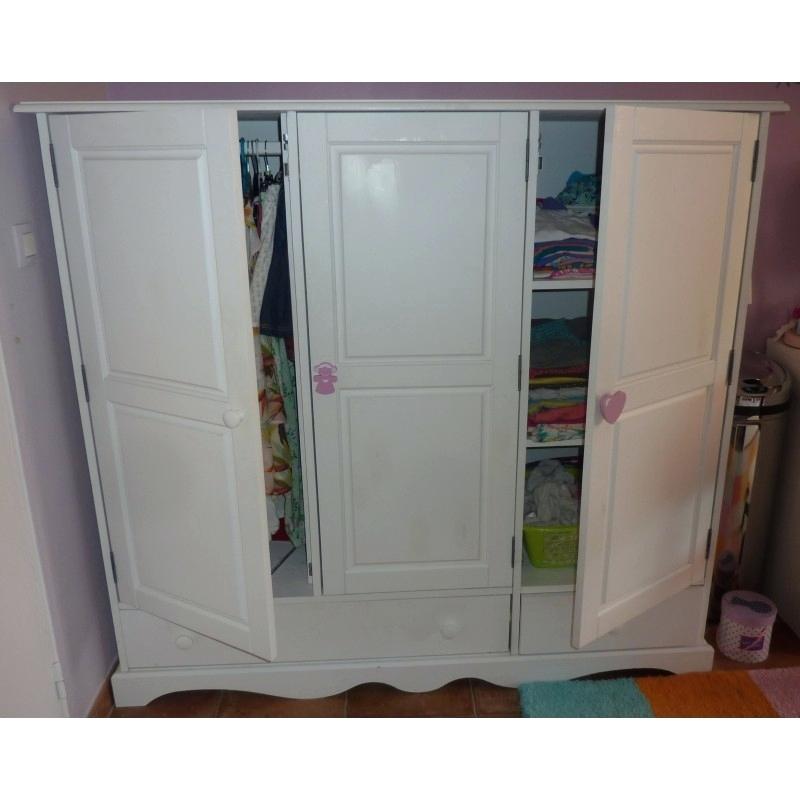 armoire 3 portes blanche pin massif 3 armoire 3 portes coulissante blanche armoire 3 portes blanche pin massif 3 armoire 3 portes coulissante blanche